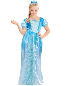Elsa Inspirert Barnekostyme med Tiara