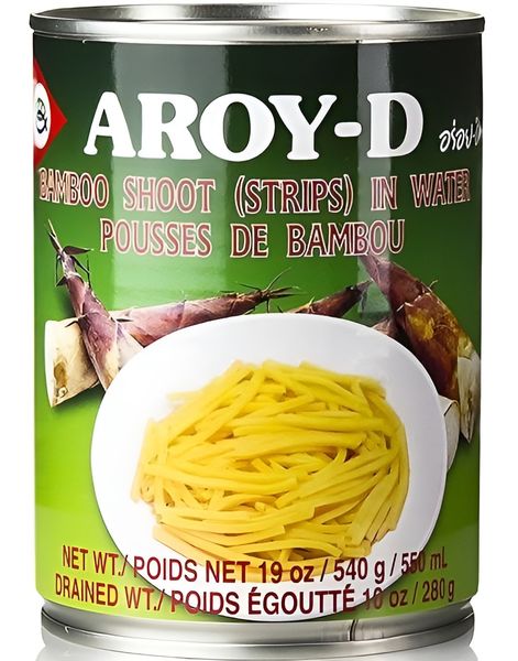 Aroy-D Bambusskudd Strimler 540 gram (Thailand)
