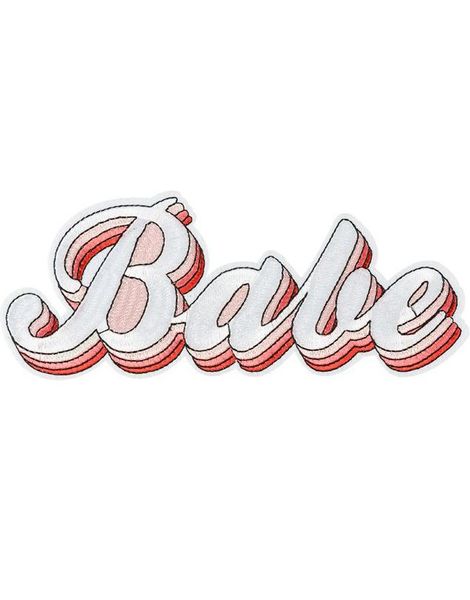 Babe - Patches 20x8cm