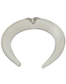 Pyrex Djengis 4 mm - Gjennomsiktig Ørepiercing