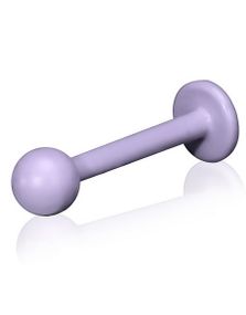 Lavendelfarget Labret med Rund Kule - 1.2 x 8 mm