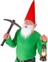 Rødt Julealv Sett - Hatt med Ører og Skjegg