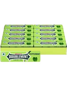 20 stk Wrigley's Doublemint Gum - Tyggegummi med Peppermintsmak - Hel Pakke 270 gram (USA)