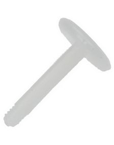 Labrett Bioplast Stang i Hvit til 1,2 mm Kule