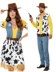 Parkostyme - Toy Story Inspirert Woody og Jessie Kostyme