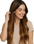 3 stk Tinsel Hair Extensions 50 cm - Gull
