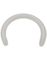 Rund Hvit Bioplast Stang til 1,6 mm Kule