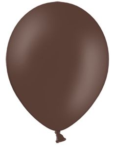 50 stk 30 cm - Kakao-Brune Ballonger