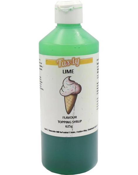 Tas-ty Lime Topping Sauce - Dessert Sirup/Saus med Limesmak 625 gram