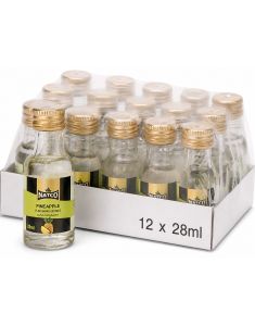12 stk NATCO Pineapple Flavouring Essence - Ananas Essens - Hel Pakke 12x28 ml (India)
