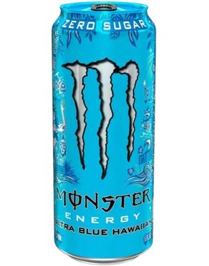 Monster Energy Ultra Blue Hawaiian Zero - Sukkerfri 473 ml (USA Import)