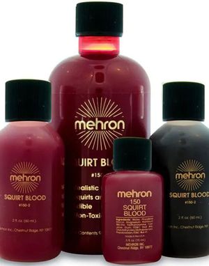 Performance Squirt Blood - Bright Aterial Mehron Profesjonelt Teaterblod