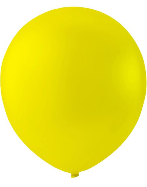 50 stk 30 cm - Gule Ballonger