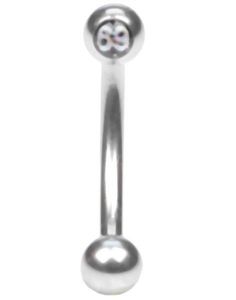 Position 69 - 1.2 x 8 mm Øyenbrynspiercing