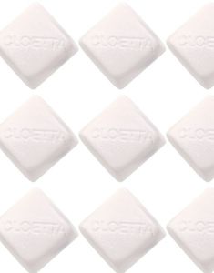 820g Cloetta Stor Boks med Skumgodt / Hvite Puter