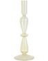 Gul Glass Lysestake 24 cm