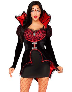Blodsugende Bombshell Vampyrkostyme til Dame