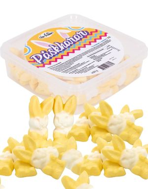 400 gram Boks med Aroma Skum Påskeharer