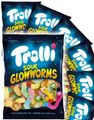 24 stk Trolli Sour Glowworms - Sur Vingummi - Hel Eske
