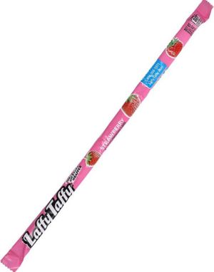 Wonka Laffy Taffy Strawberry - Karamellstang med Jordbærsmak 23 gram (USA Import)