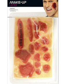 12 Stk Assorterte Latex-Sår