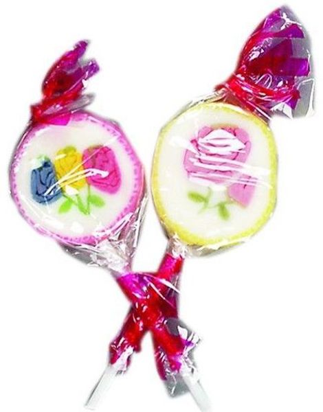 1.5 kg Runde Flate Kjærligheter med Forskjellige Fruktsmaker - Ca. 190 stk