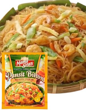 Mama Sitas Pansit Bihon Rice Noodle Stir Fry Mix 40 gram (Filippinsk)