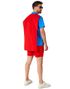 Superman Skjorte med Kappe og Shorts til Herre - Suitmeister
