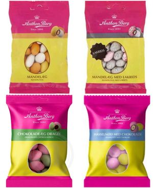 Taste Them All - Anthon Berg Små Egg Pose - Fire Smaker - Pakketilbud