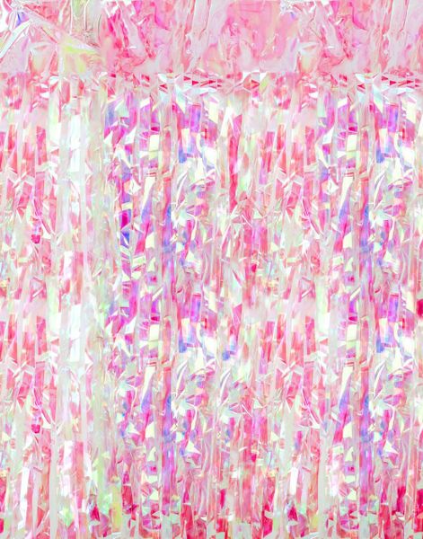 Iriserende Rosa Bakgrunn/Dørforheng 100x200 cm