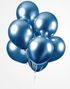 10 stk 30 cm - Glossy Blå Ballonger