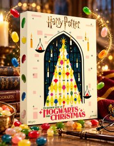 Harry Potter Hogwarts Christmas Godterikalender 192 g