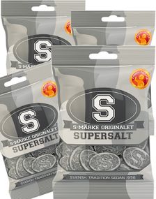1808956800_118 poser S-merke Supersalt Orginal 80g - Hel eske 1440g