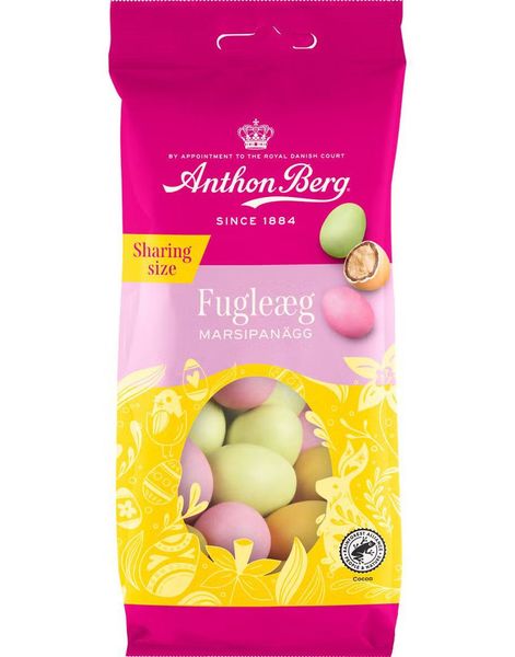 Anthon Berg Fugleegg Marsipanegg 215 g