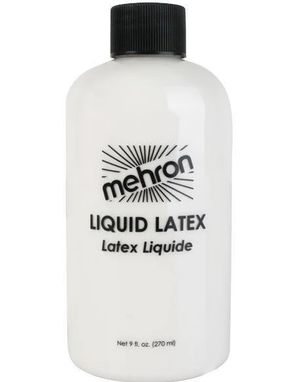 CLEAR Liquid Latex 270 ml Mehron Flytende Latex