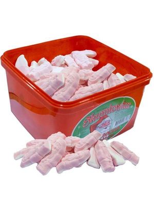 750g Stor Boks med Skumtomter /Juleskum