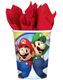 8 stk Pappkrus 250 ml - Super Mario Party