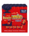 32 stk 10 pk Dumle Original Karamell klubbe - Hel Eske