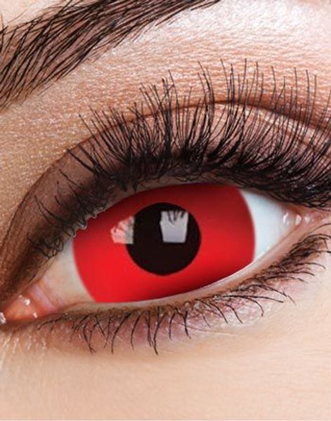 Red Mini Sclera 17 mm Crazylinser