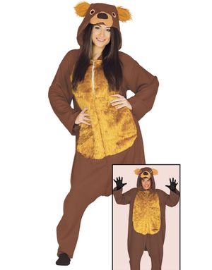Kigurumi Bjørnekostyme Unisex