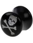 Happy Death - Svart Piercing Plugg