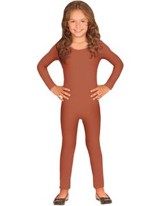 Brun Bodysuit til Barn med Lange Ermer
