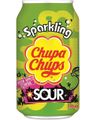 DATOVARE - Chupa Chups Sparkling Sour Green Apple 345 ml (USA Import)