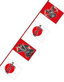 Ninja Happy Birthday Banner 3 meter - Ninjafest