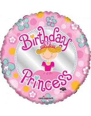 Birthday Princess - Folieballong 46 cm