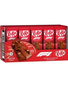 30 stk KitKat F1 Racing Cars - Formel 1 Sjokoladefigur - Limited Edition - Hel Eske 0,87 kg