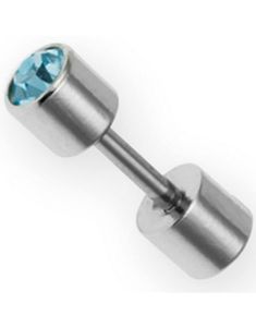 Two Turquoise Stones - Fake Piercing