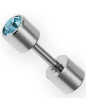 Two Turquoise Stones - Fake Piercing