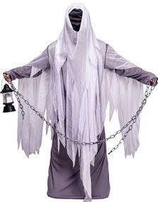 Ansiktsløst Spøkelse Kostyme til Voksen - Onesize