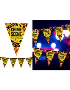 "Crime Scene" - Vimpelbanner (3 meter)